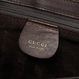 Gucci Brown Calfskin Square G Shoulder Bag