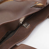 Gucci Brown Calfskin Tote Bag