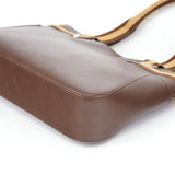 Gucci Brown Calfskin Tote Bag