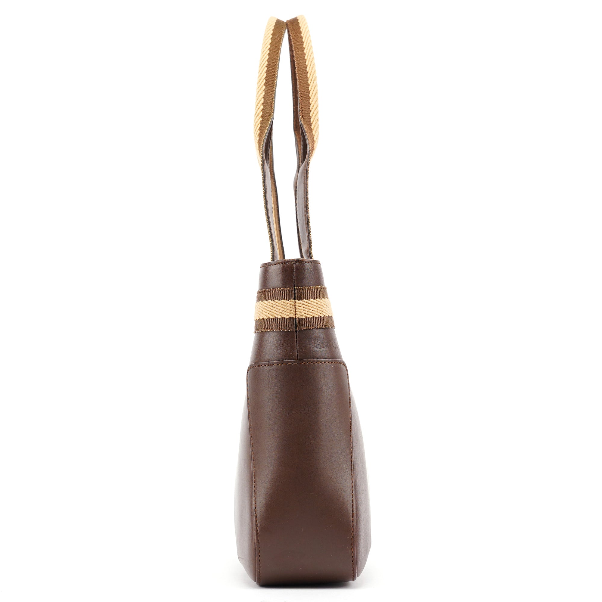 Gucci Brown Calfskin Tote Bag
