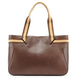 Gucci Brown Calfskin Tote Bag