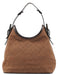 Gucci Brown Canvas GG Hobo Shoulder Bag