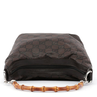 Gucci Brown GG Bamboo Shoulder Bag