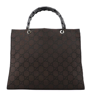 Gucci Brown GG Bamboo Tote