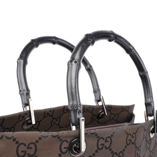 Gucci Brown GG Bamboo Tote