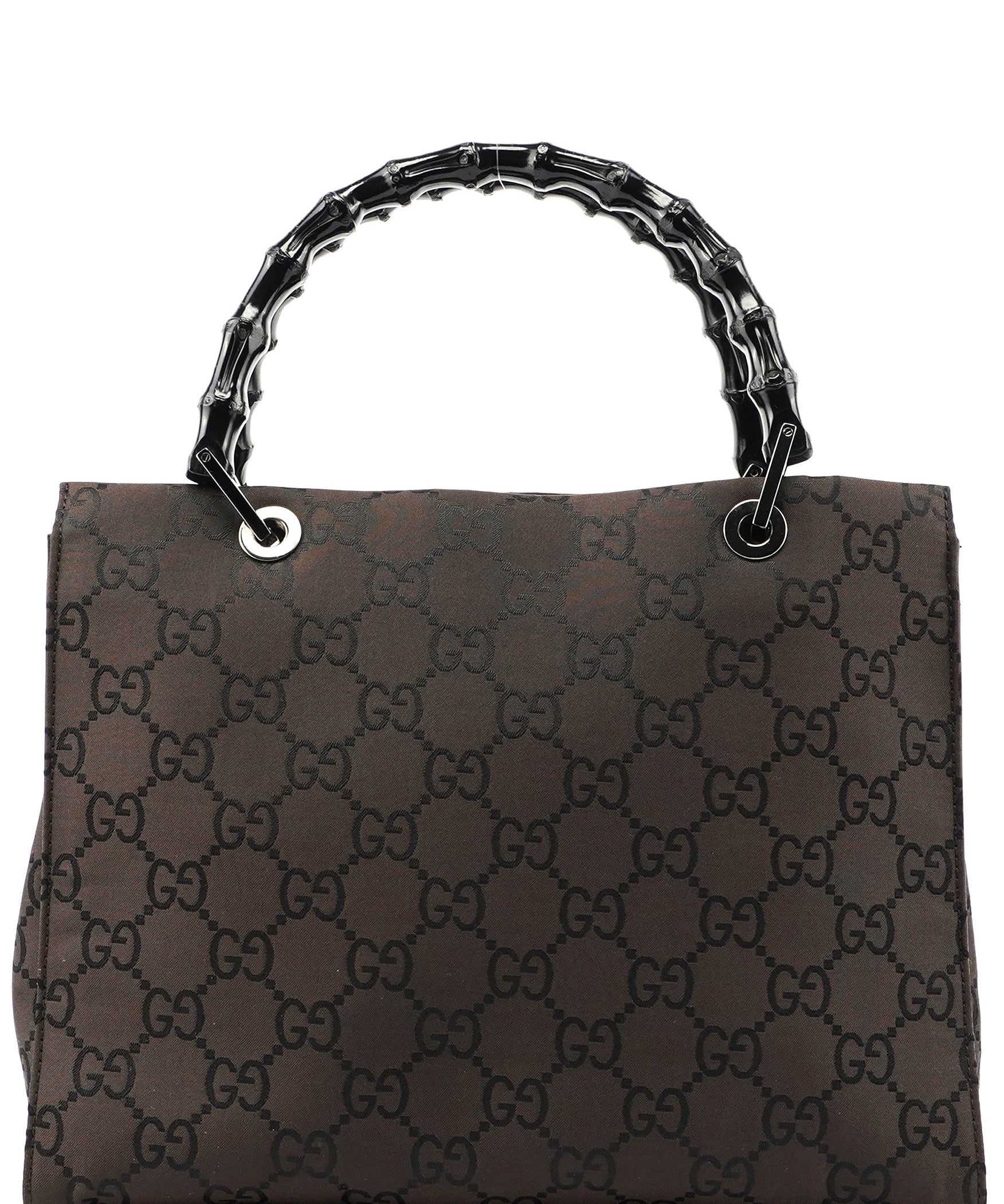 Gucci Brown GG Bamboo Tote