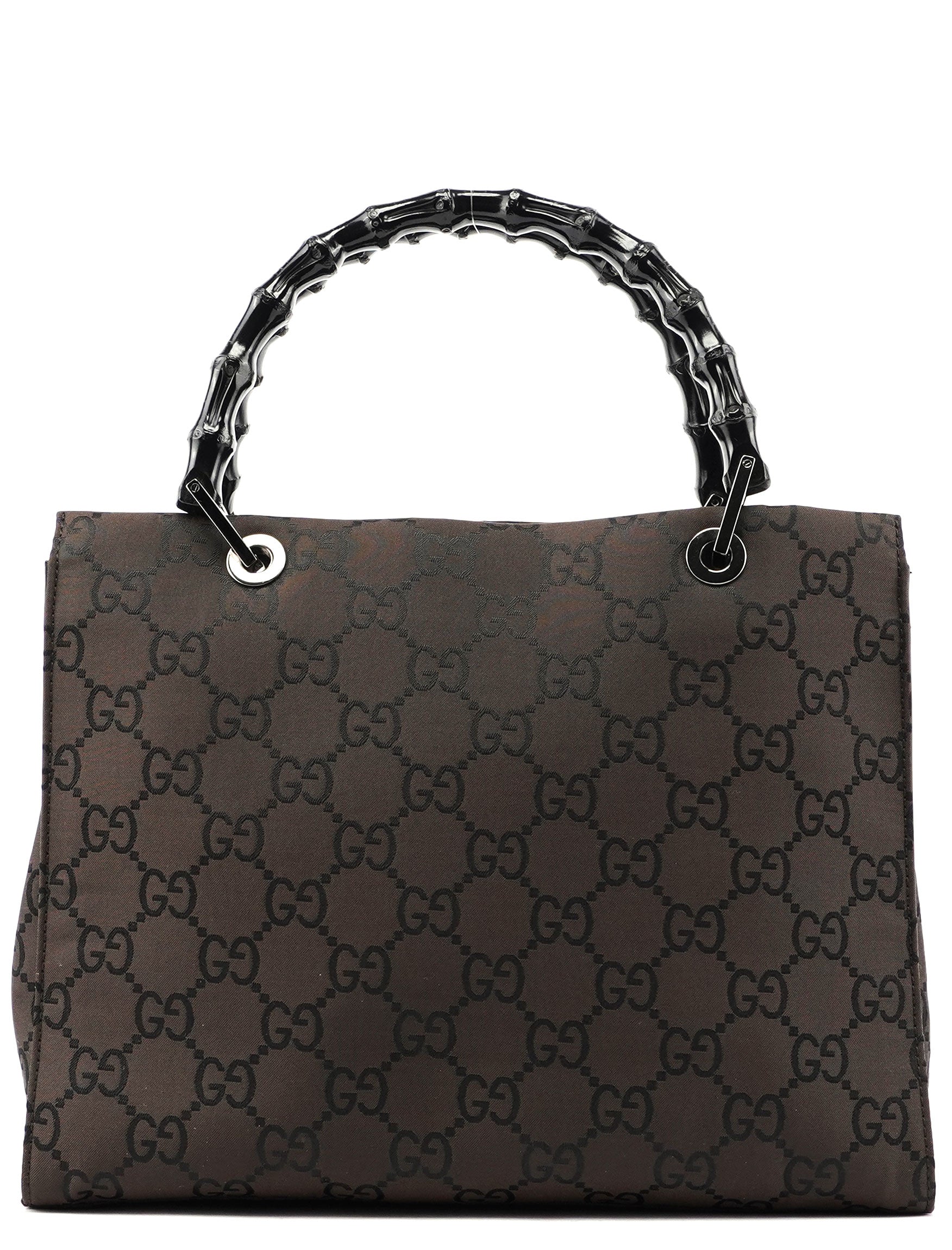 Gucci Brown GG Bamboo Tote