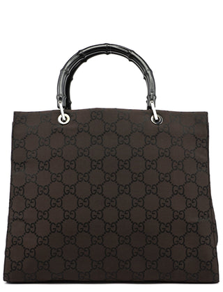 Gucci Brown GG Bamboo Tote