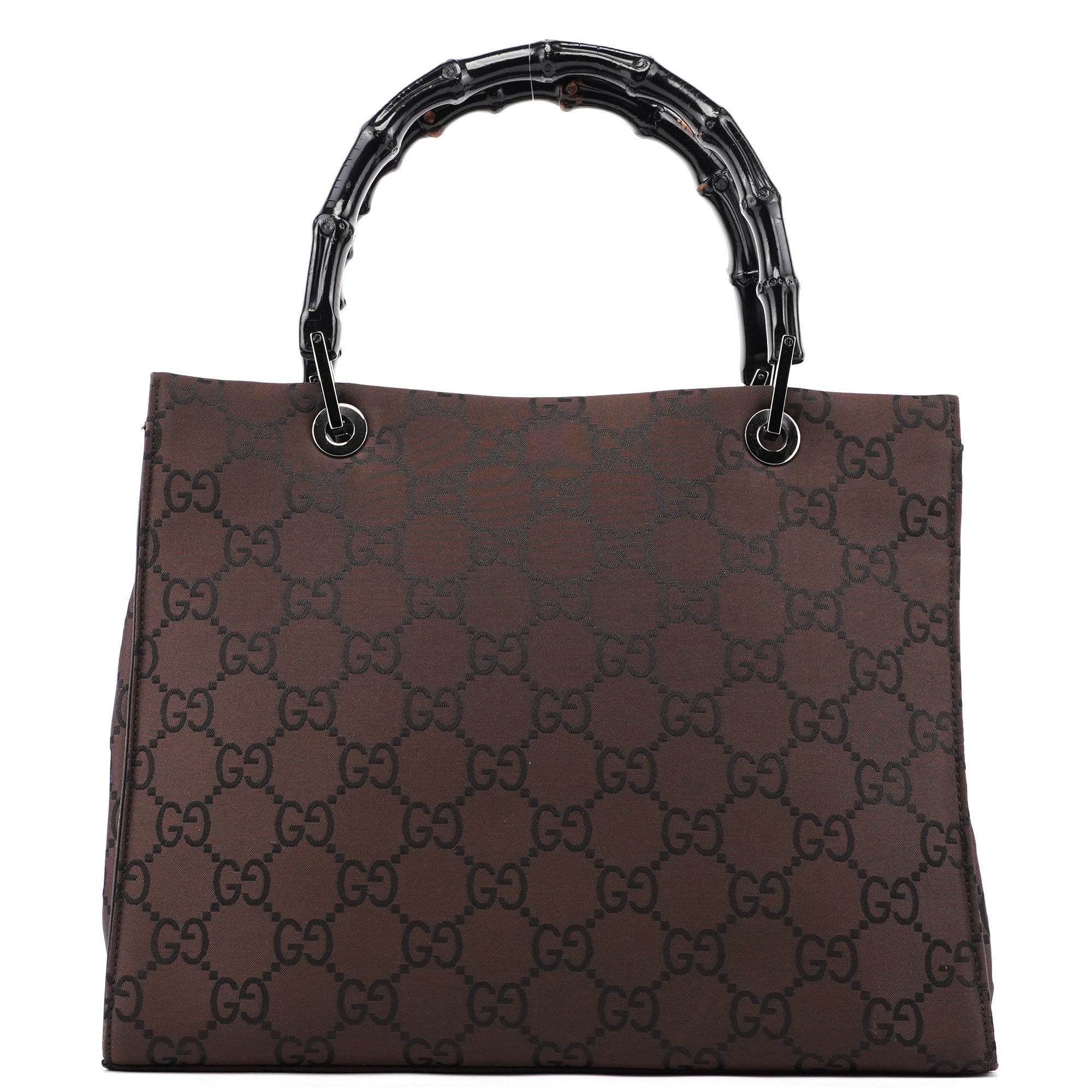 Gucci Brown GG Bamboo Tote