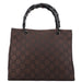 Gucci Brown GG Bamboo Tote