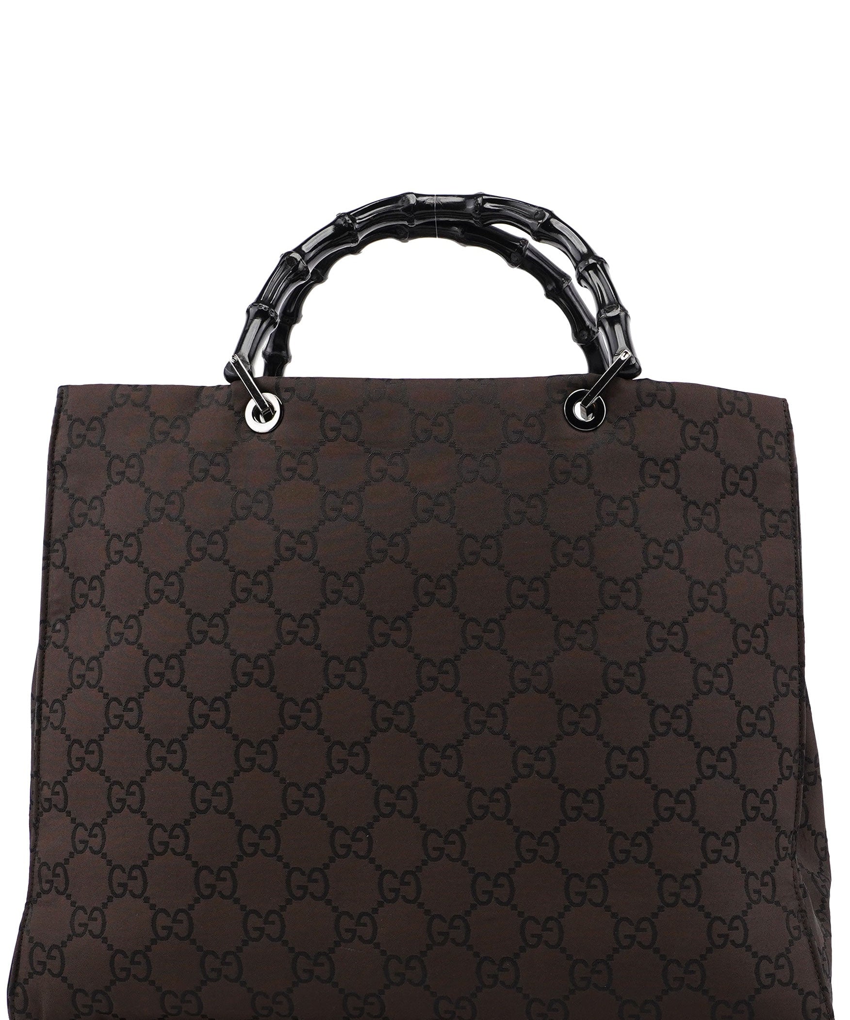 Gucci Brown GG Bamboo Tote
