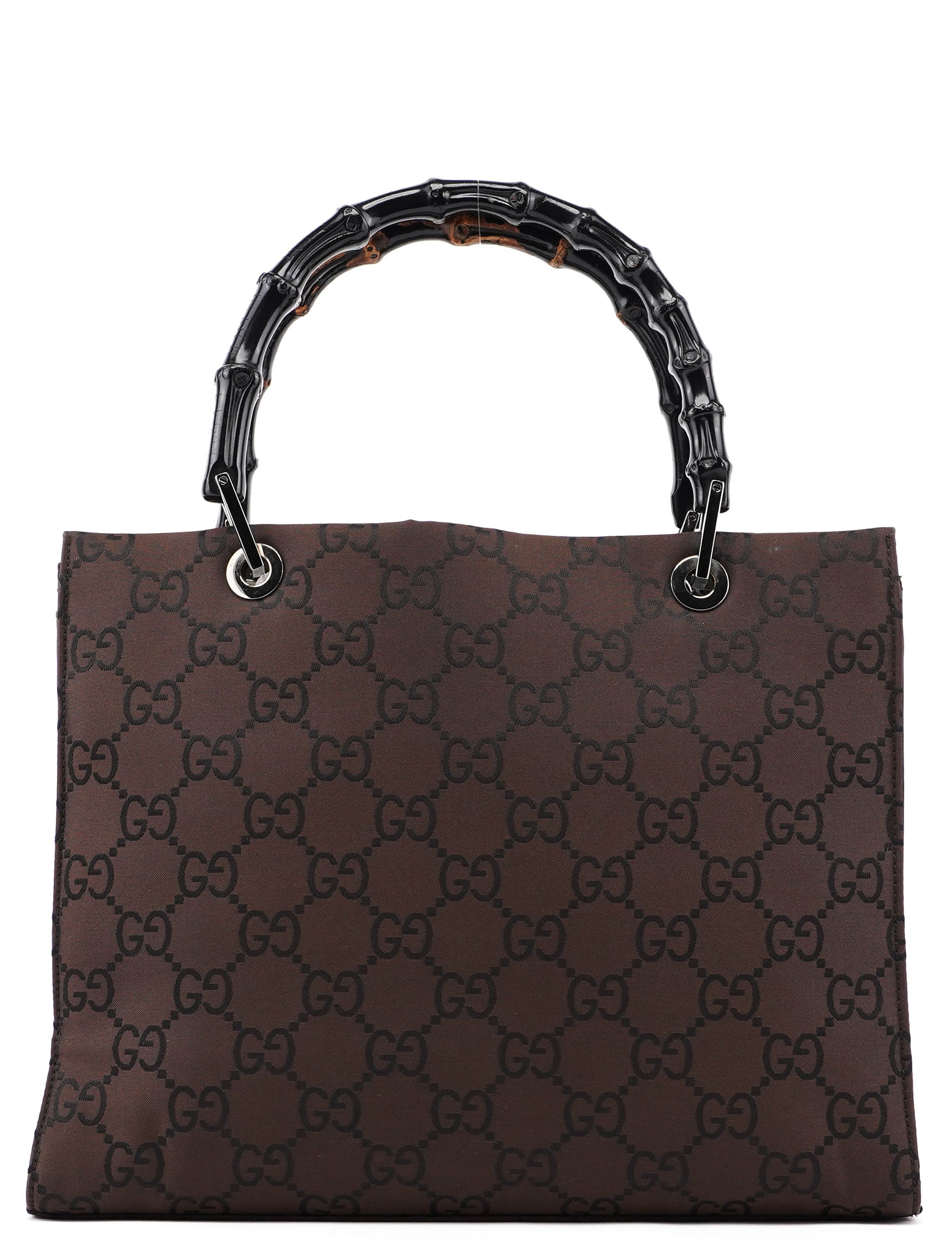 Gucci Brown GG Bamboo Tote