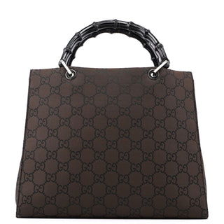 Gucci Brown GG Bamboo Tote