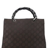 Gucci Brown GG Bamboo Tote