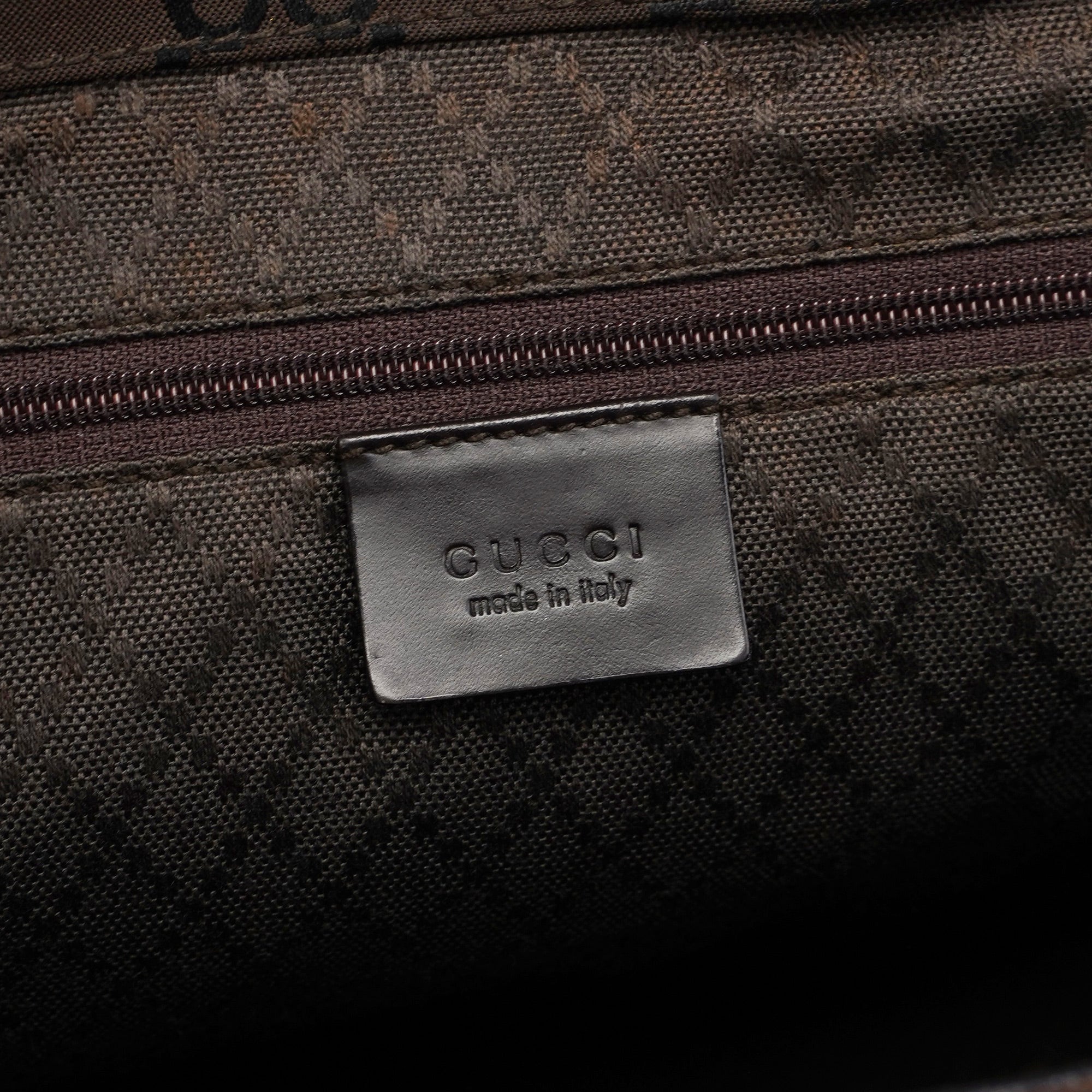 Gucci Brown GG Bamboo Tote