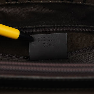 Gucci Brown GG Bamboo Tote Bag