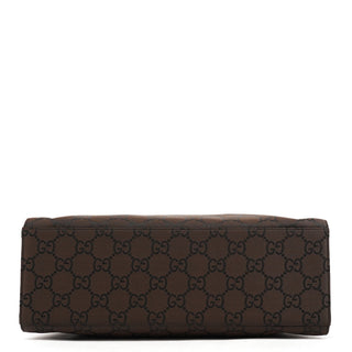 Gucci Brown GG Bamboo Tote Bag