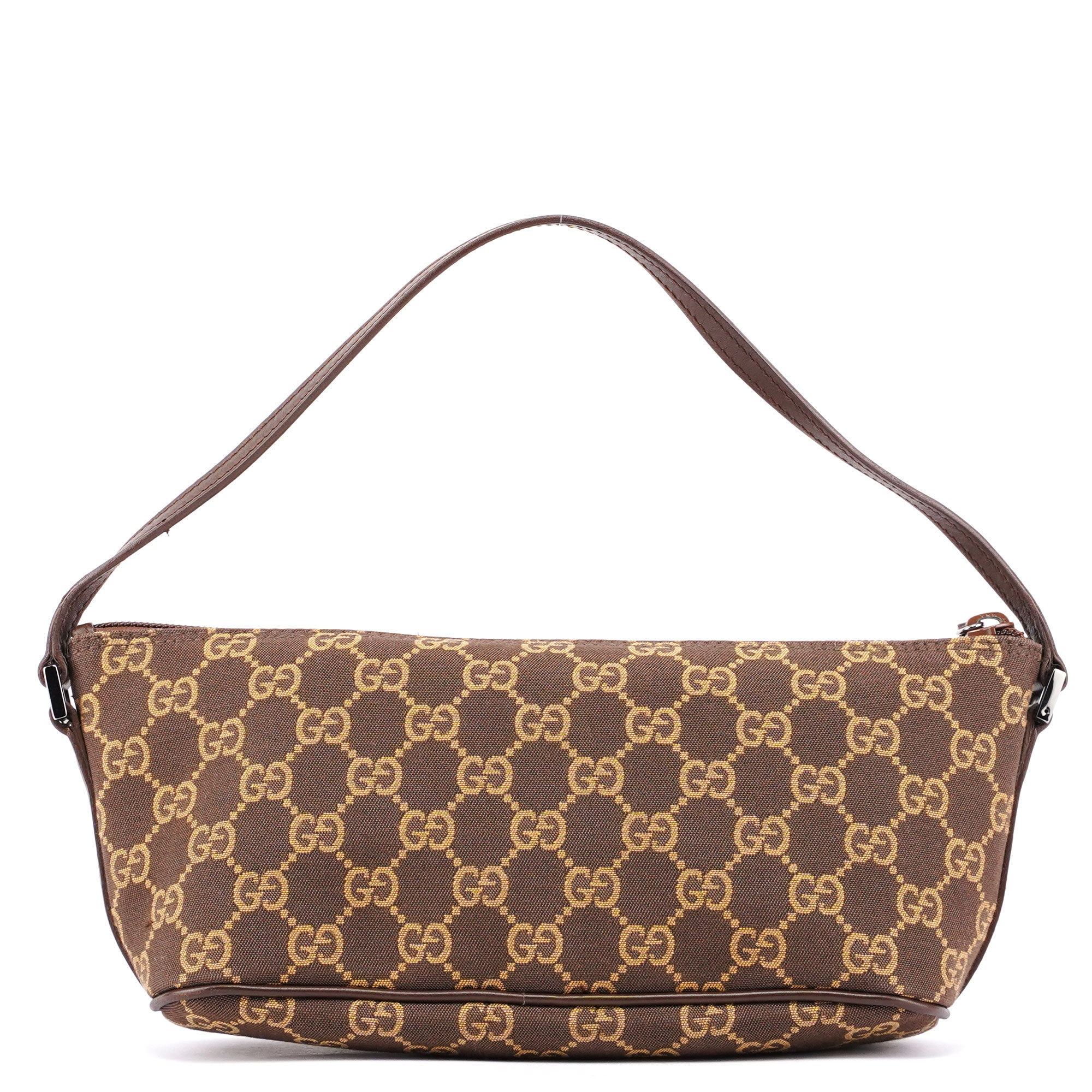 Gucci Brown GG Boat Pochette