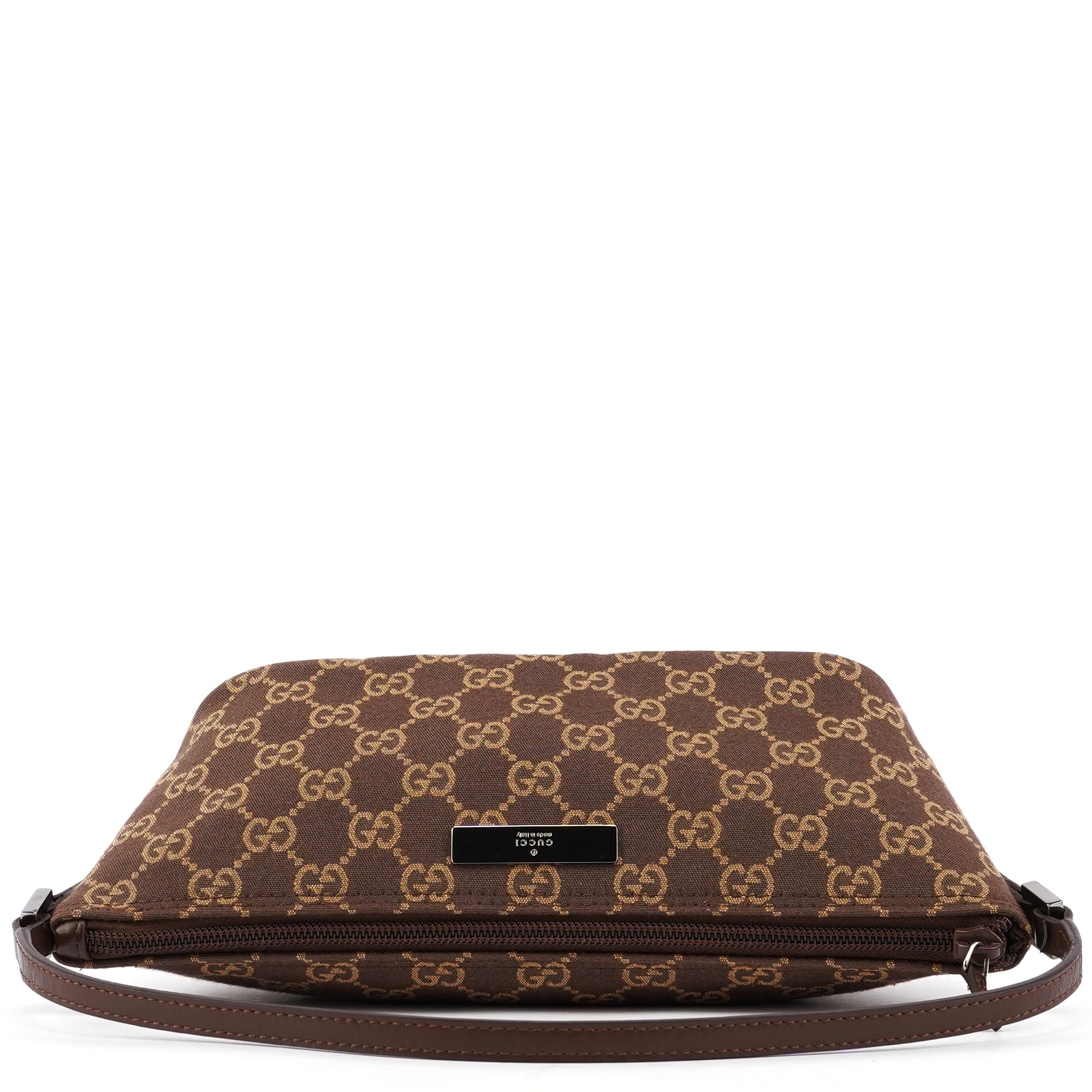 Gucci GG Boat Pochette en toile GG marron