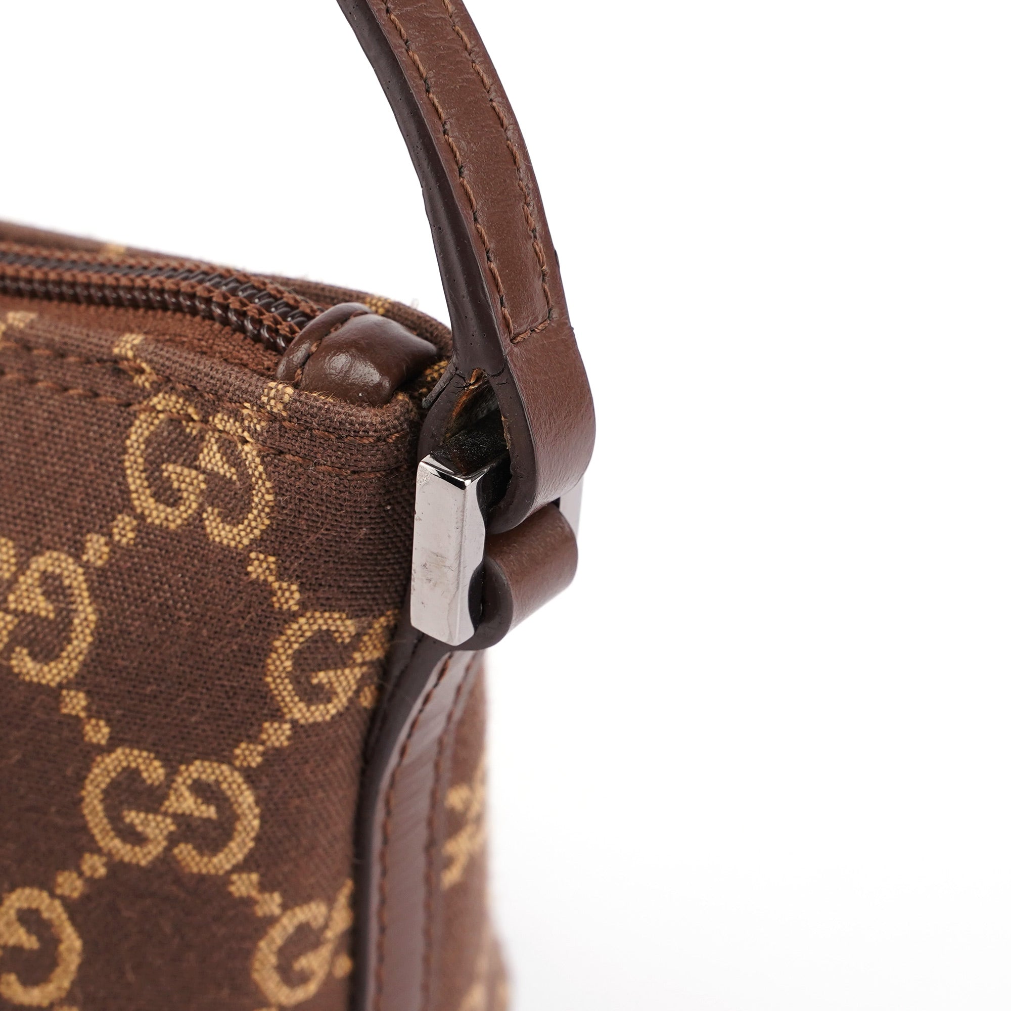 Gucci GG Boat Pochette en toile GG marron