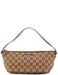 Gucci Brown GG Boat Pochette