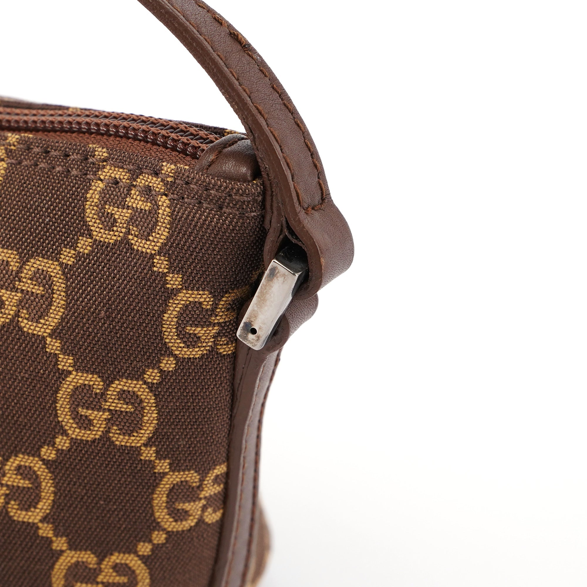 Gucci GG Boat Pochette en toile GG marron