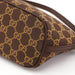 Gucci Brown GG Boat Pochette