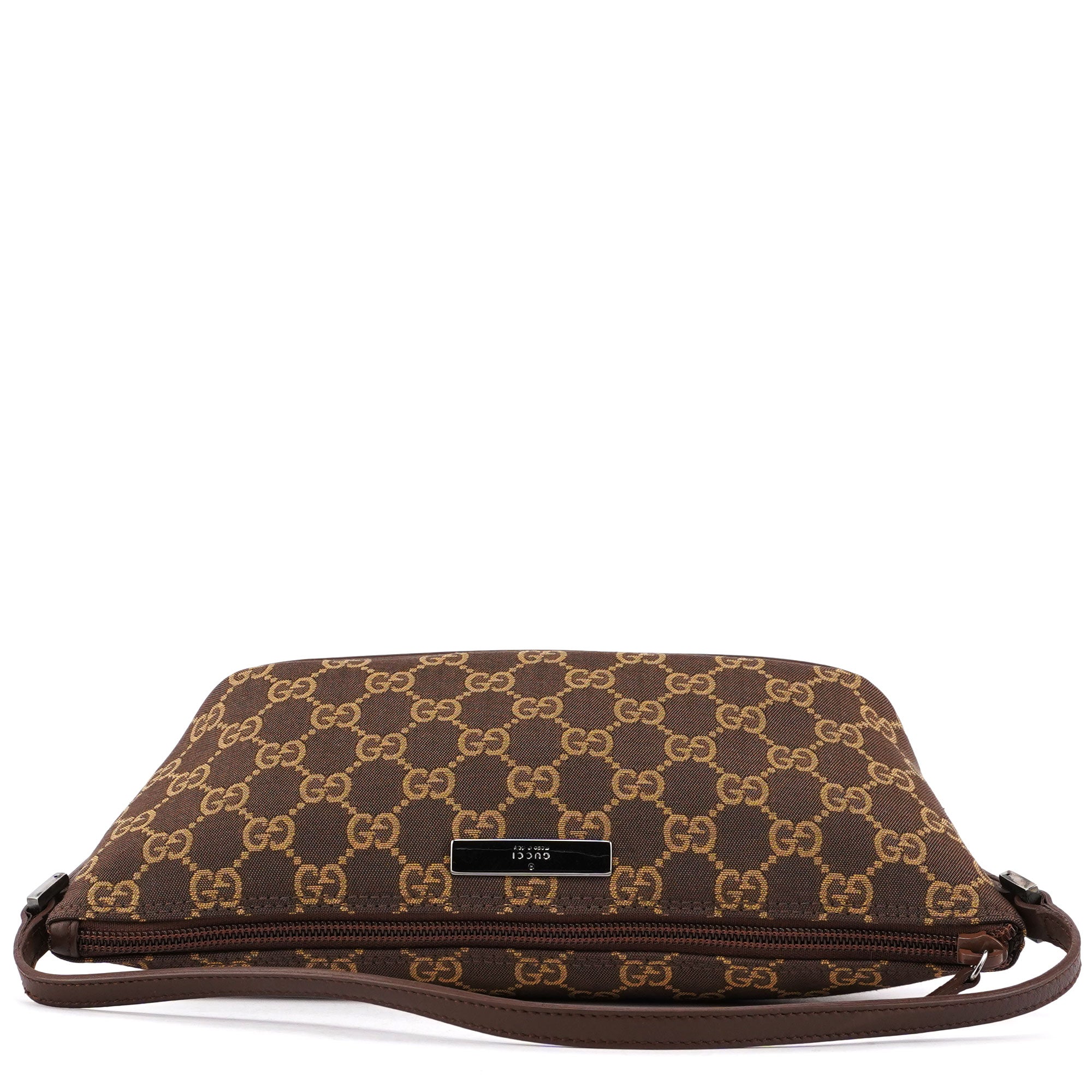 Gucci GG Boat Pochette en toile GG marron