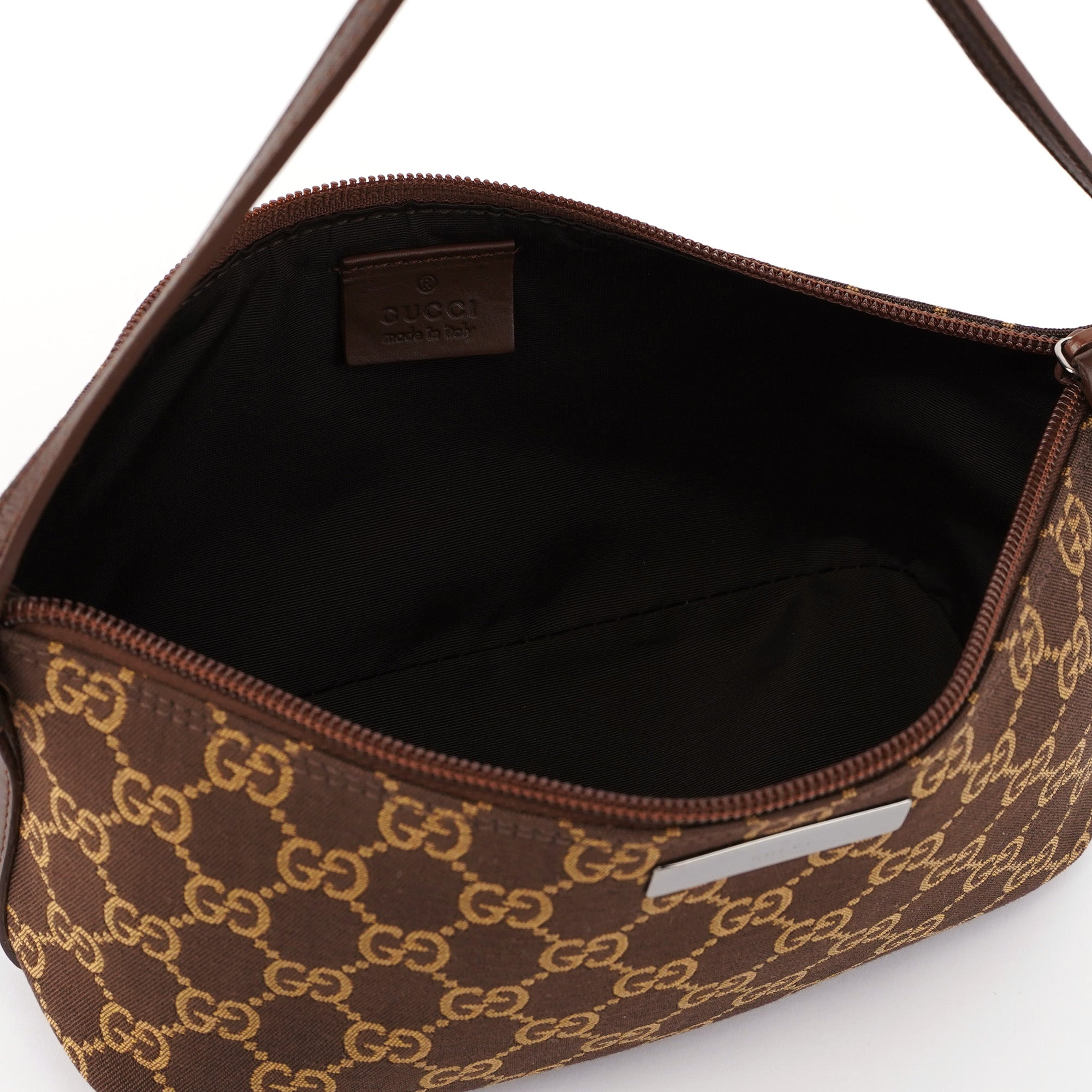 Gucci GG Boat Pochette en toile GG marron
