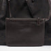 Gucci Brown GG Canvas Leather Tote Bag