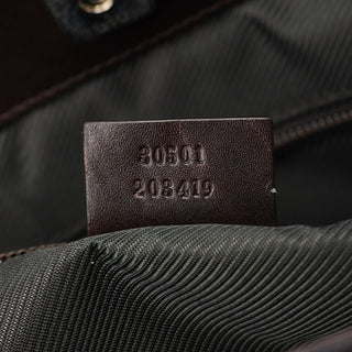Gucci Brown GG Canvas Tote Bag