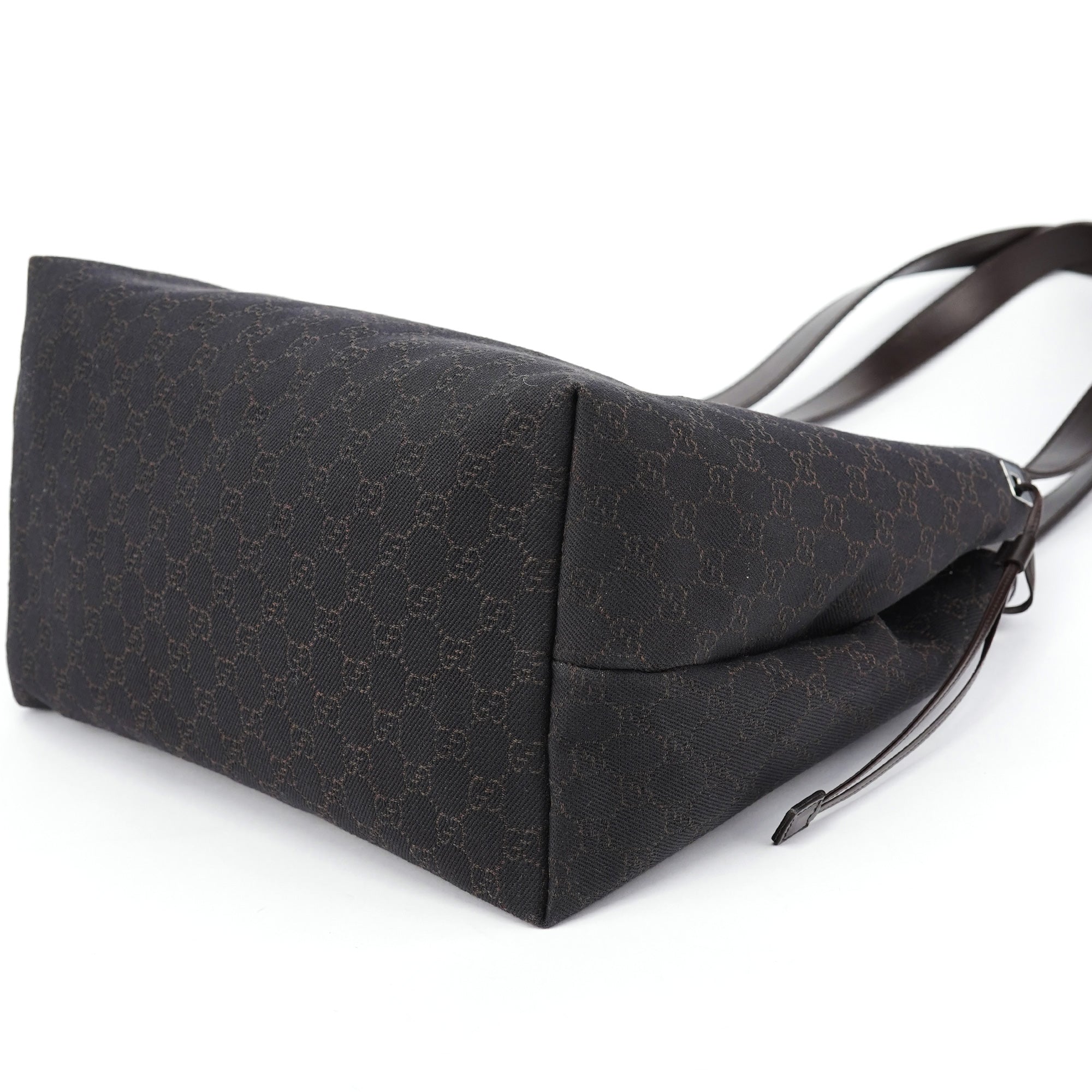 Gucci Brown GG Canvas Tote Bag