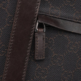 Gucci Brown GG Canvas Tote Bag