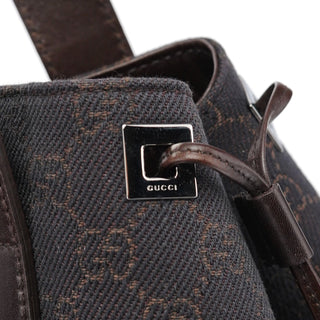 Gucci Brown GG Canvas Tote Bag