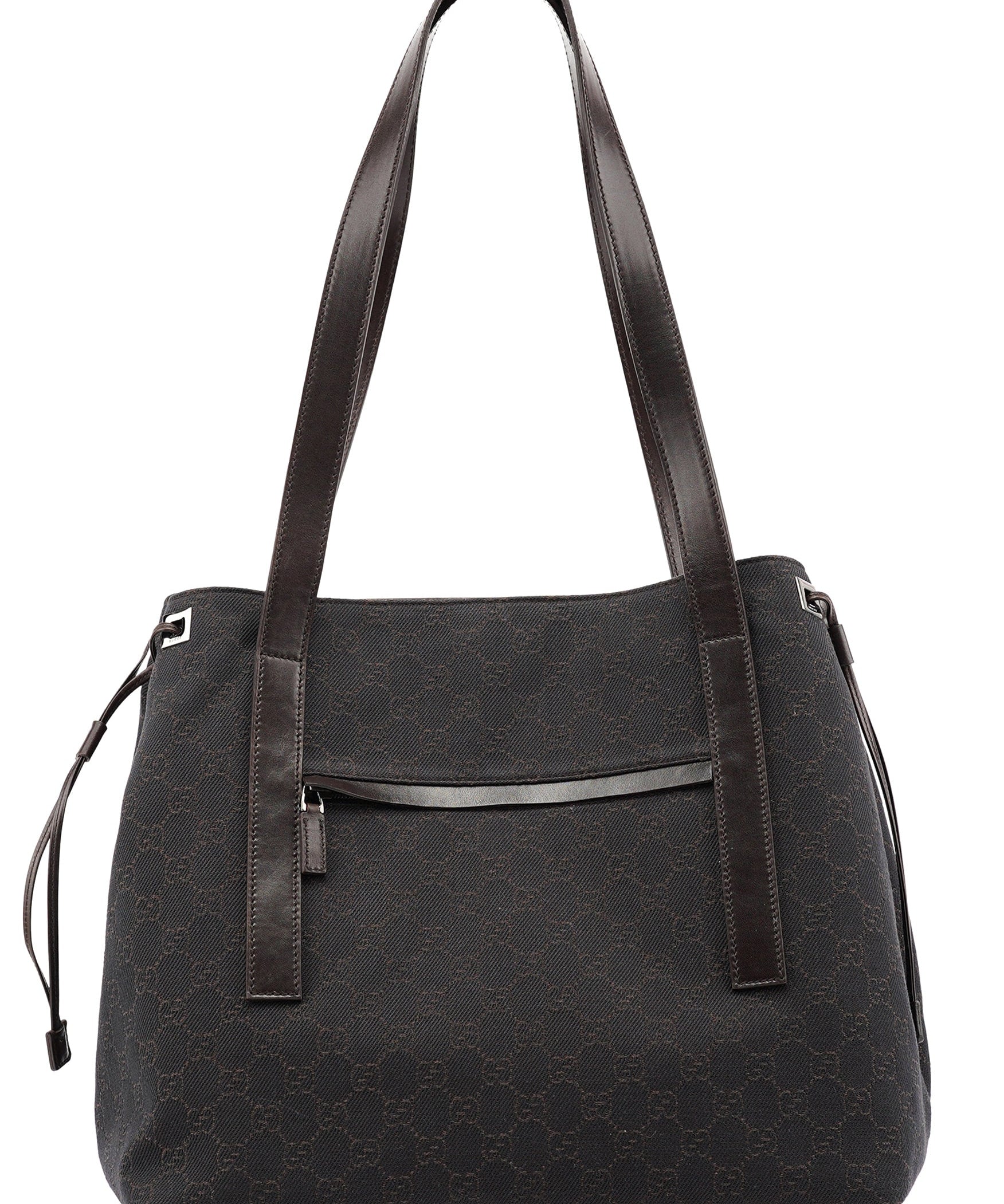Gucci Brown GG Canvas Tote Bag