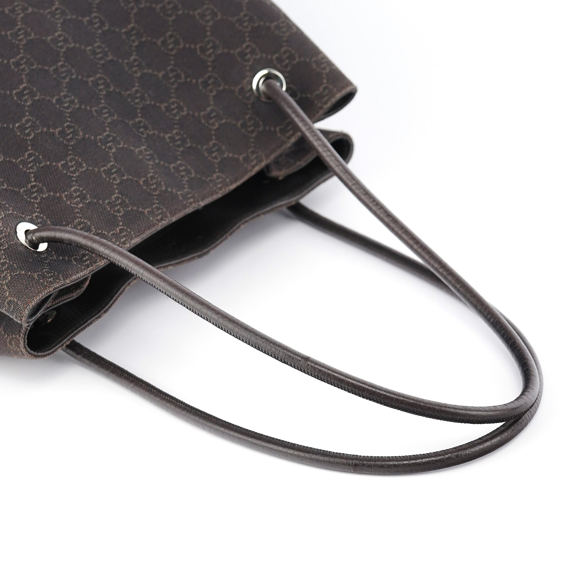 Gucci Tote Bag aus braunem GG Canvas