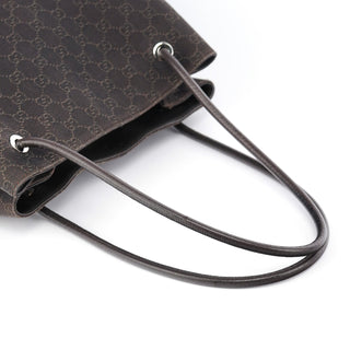 Gucci Brown GG Canvas Tote Bag