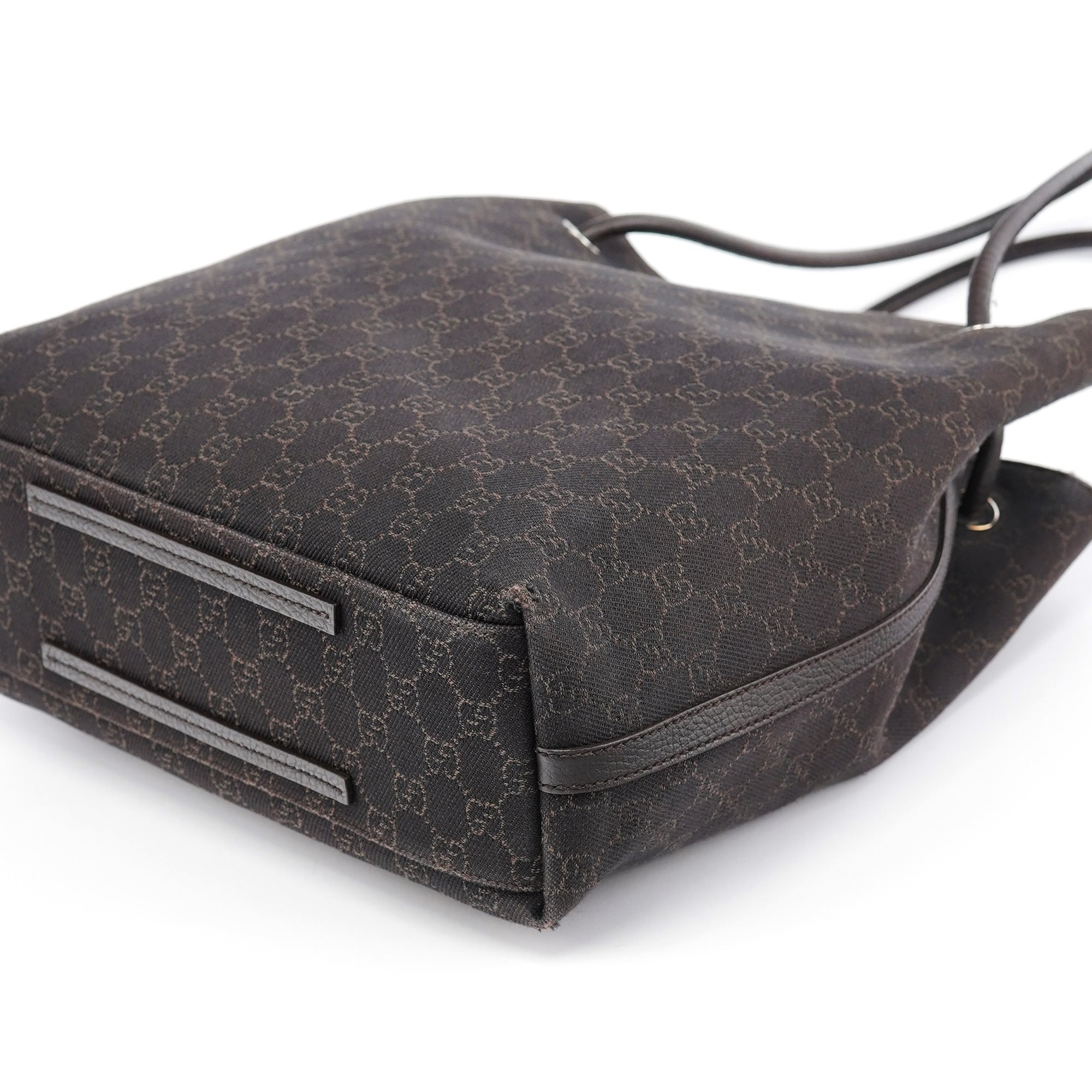 Gucci Tote Bag aus braunem GG Canvas