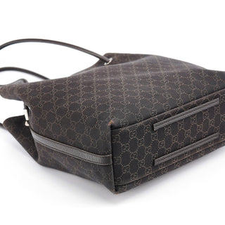 Gucci Brown GG Canvas Tote Bag