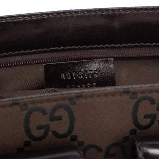 Gucci Brown GG Dual Pocket Shoulder Bag