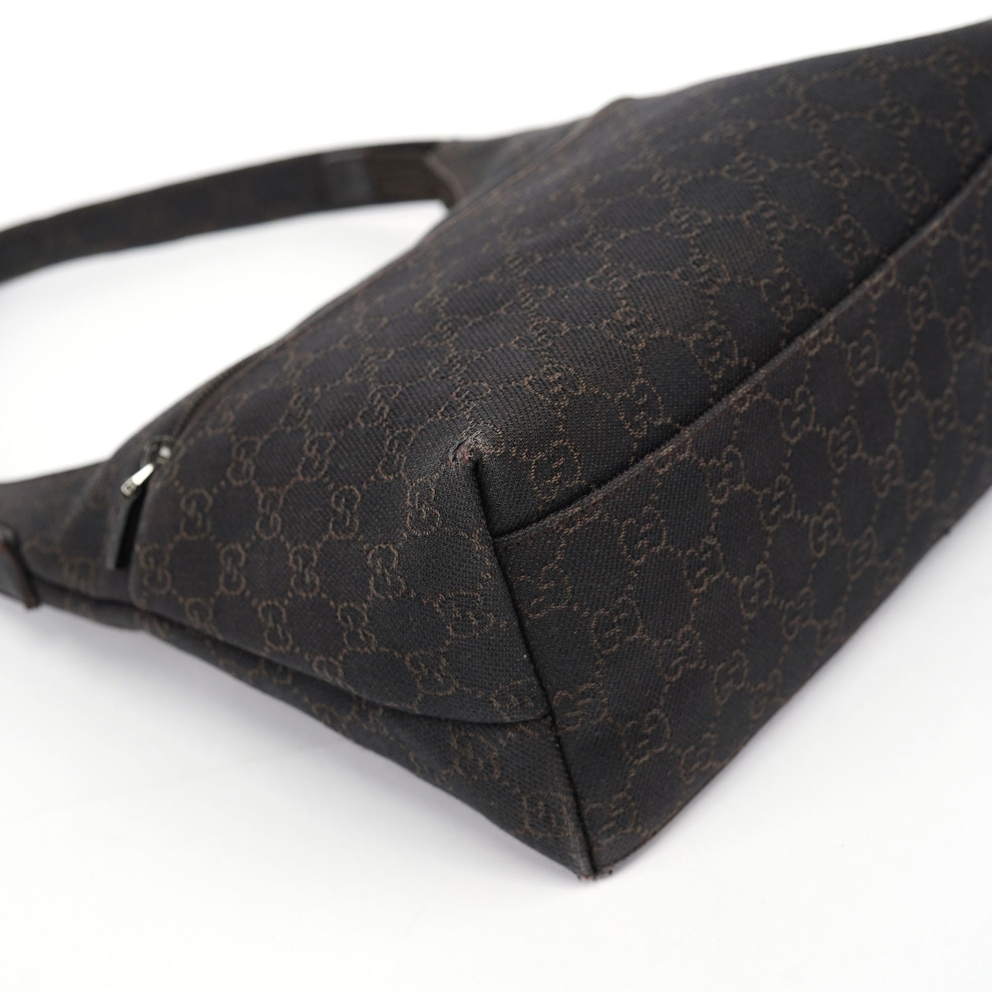 Gucci Sac hobo en toile GG marron