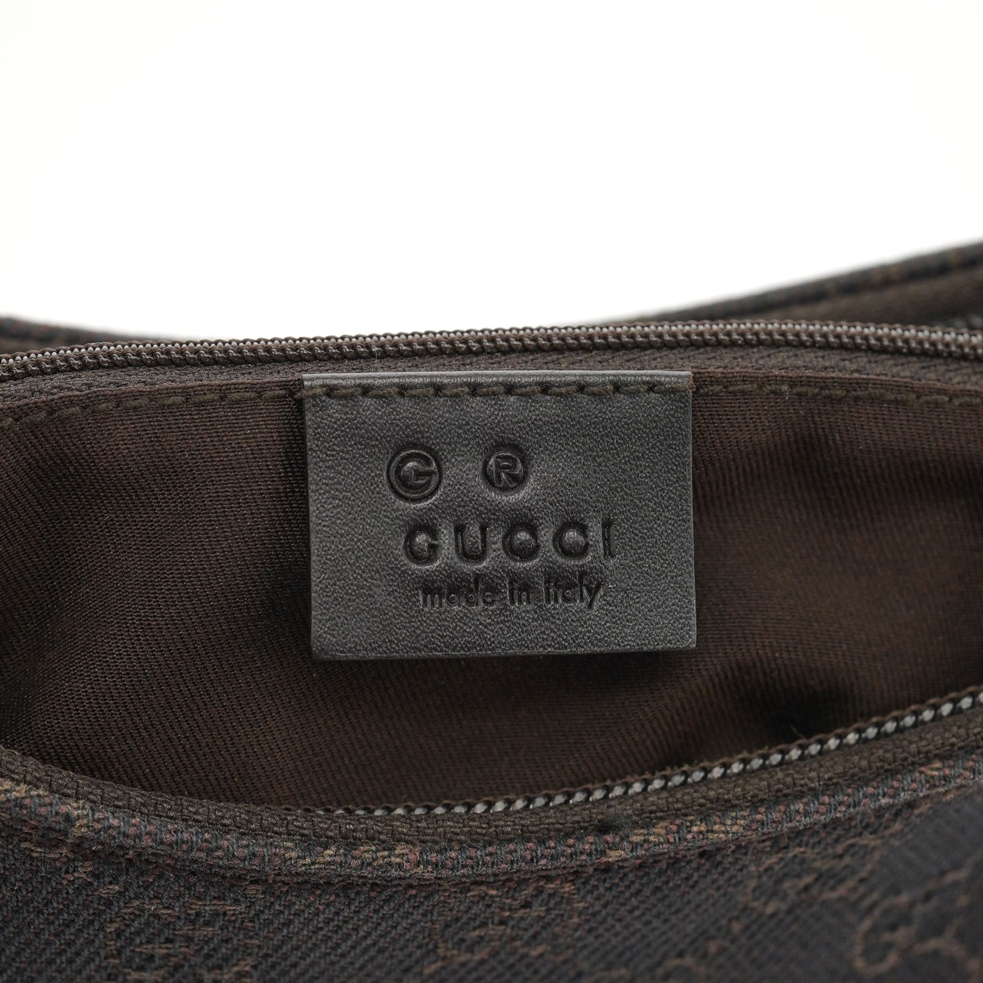 Gucci Sac hobo en toile GG marron