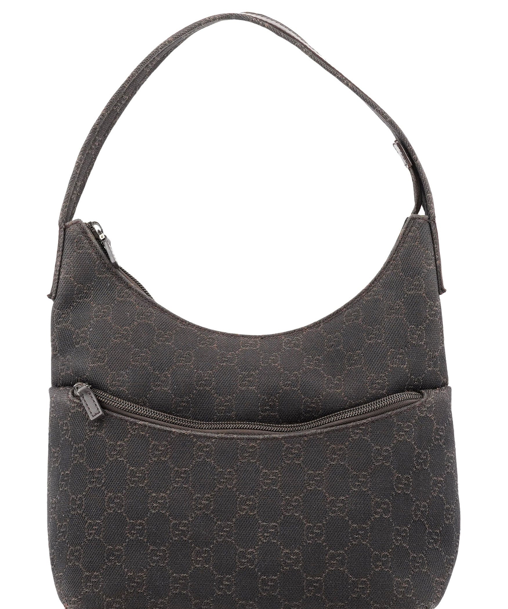 Gucci Brown GG Hobo Shoulder Bag