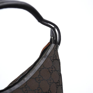 Gucci Brown GG Hobo Shoulder Bag