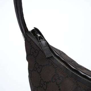 Gucci Brown GG Hobo Shoulder Bag