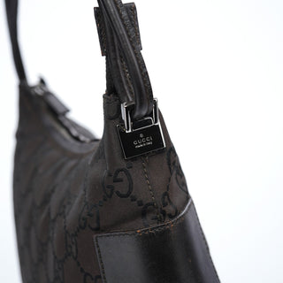 Gucci Brown GG Hobo Shoulder Bag