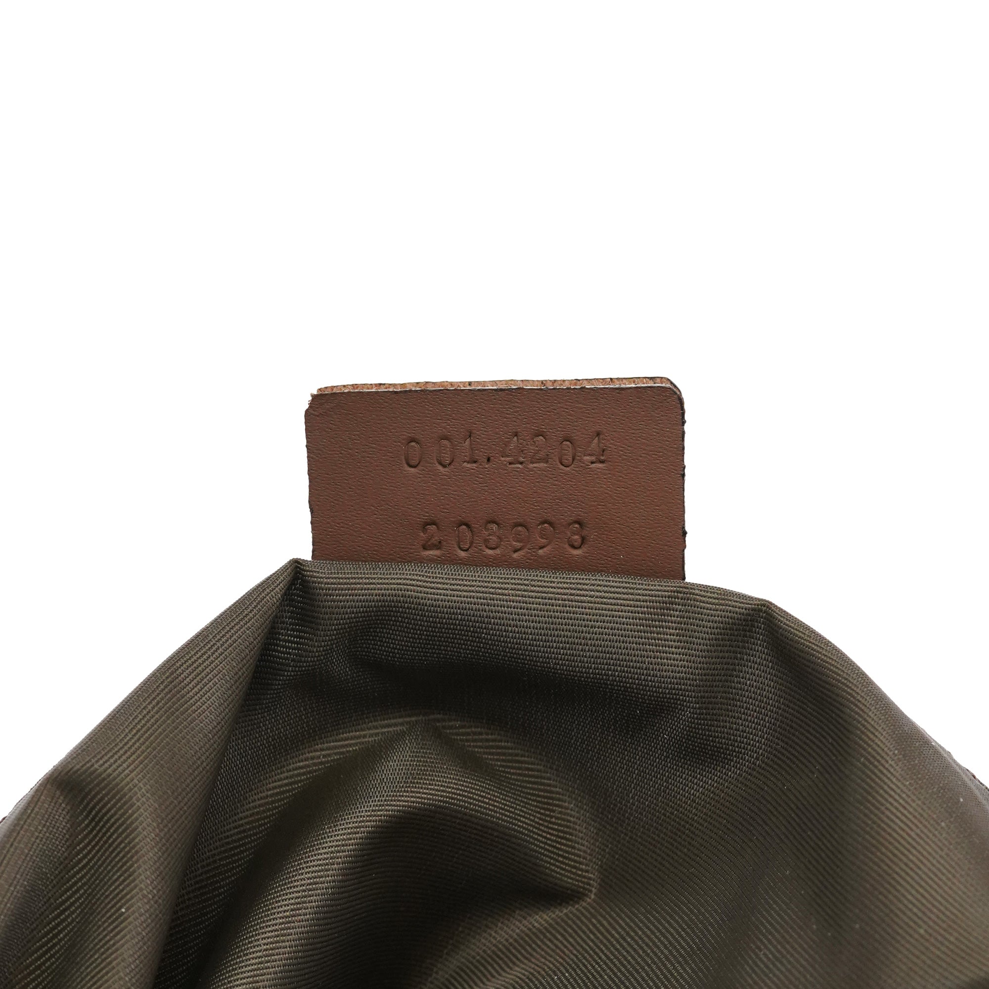 Gucci Brown GG Hobo Shoulder Bag