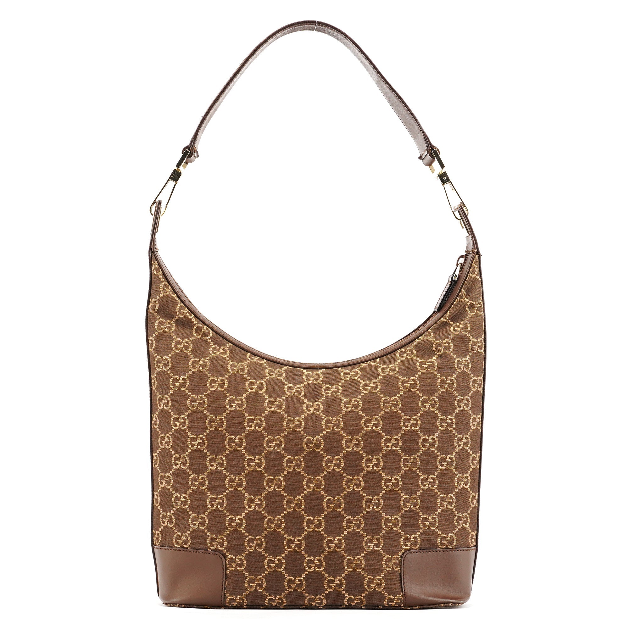 Gucci Brown GG Hobo Shoulder Bag