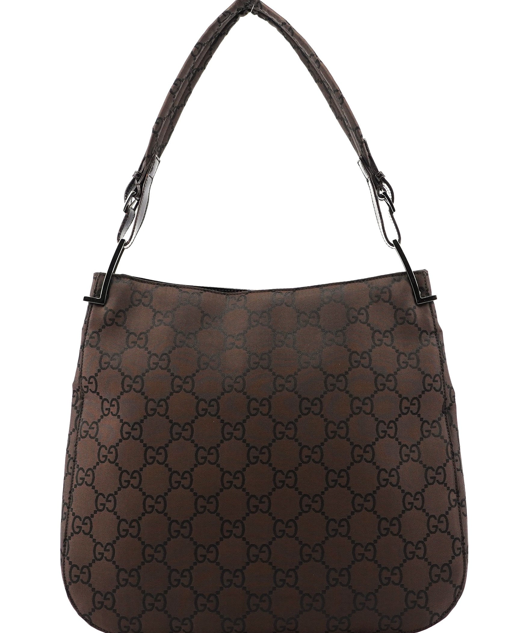 Gucci Brown GG Hobo Shoulder Bag