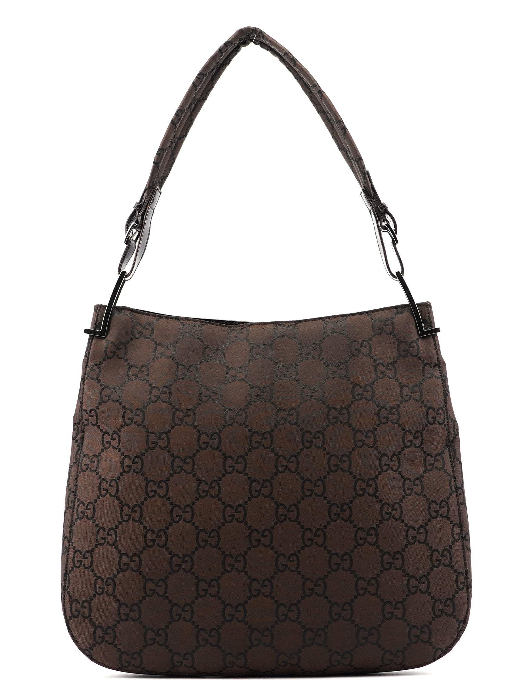 Gucci Brown GG Hobo Shoulder Bag